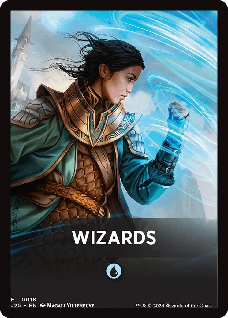 Wizards Theme Card [Foundations Jumpstart Front Cards] | Galactic Gamez