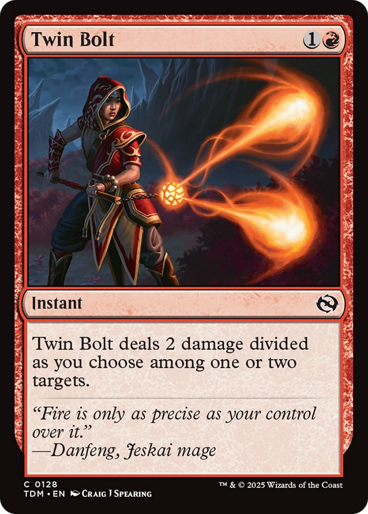 Twin Bolt [Tarkir: Dragonstorm] | Galactic Gamez