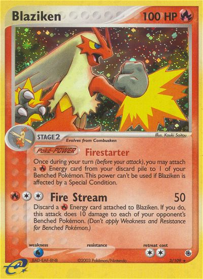 Blaziken (3/109) [EX: Ruby & Sapphire] | Galactic Gamez