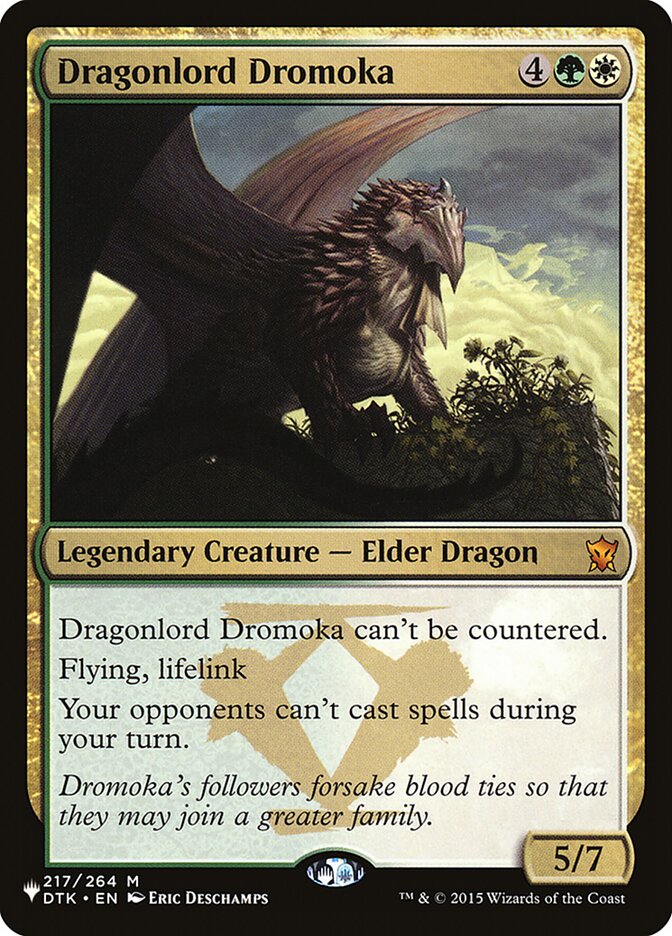 Dragonlord Dromoka [The List] | Galactic Gamez