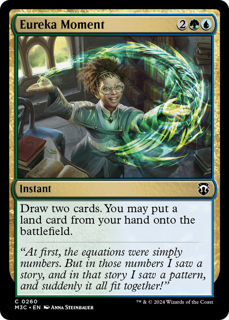 Eureka Moment (Ripple Foil) [Modern Horizons 3 Commander] | Galactic Gamez
