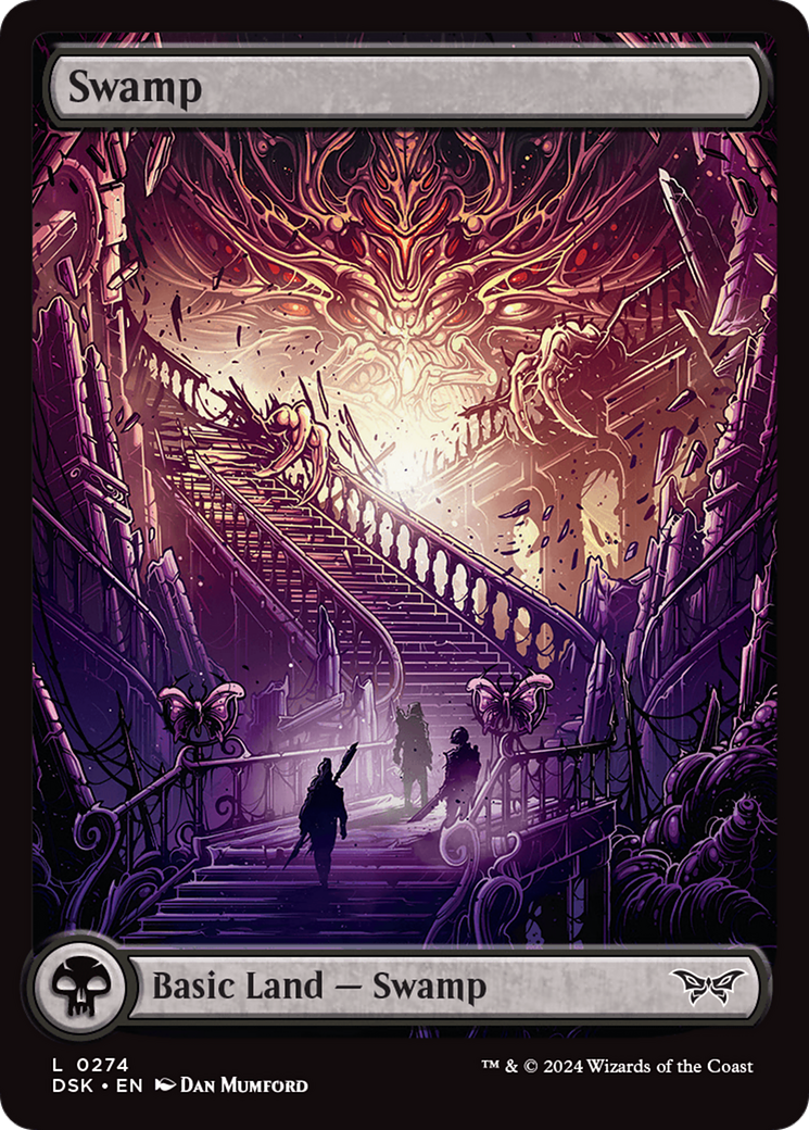 Swamp (274) - Full Art [Duskmourn: House of Horror] | Galactic Gamez