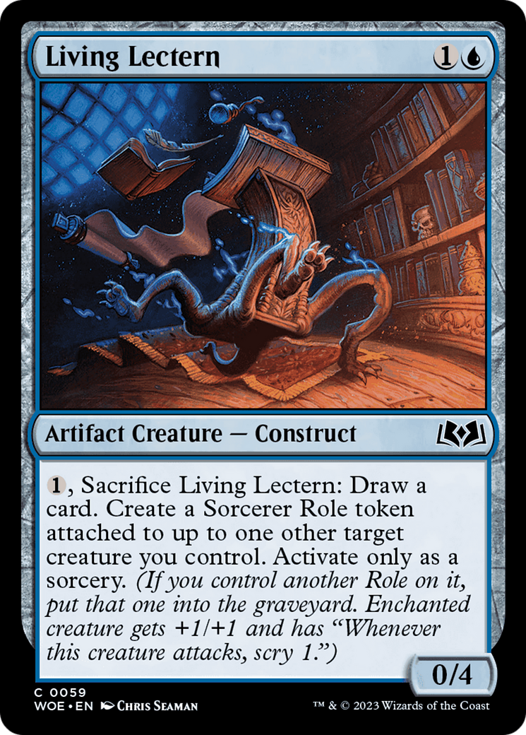 Living Lectern [Wilds of Eldraine] | Galactic Gamez