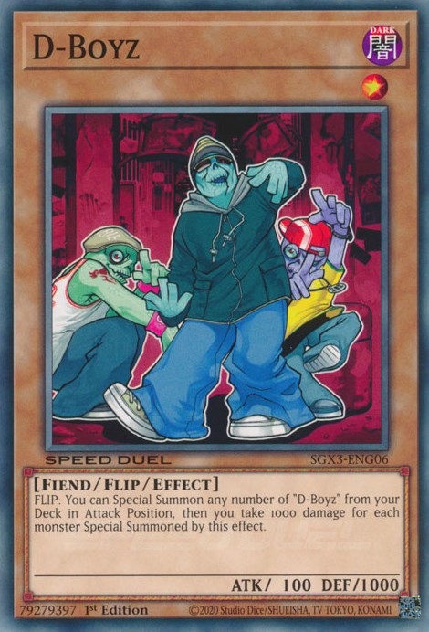 D-Boyz [SGX3-ENG06] Common | Galactic Gamez