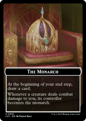 The Monarch // Pirate Double-Sided Token [The Lost Caverns of Ixalan Commander Tokens] | Galactic Gamez