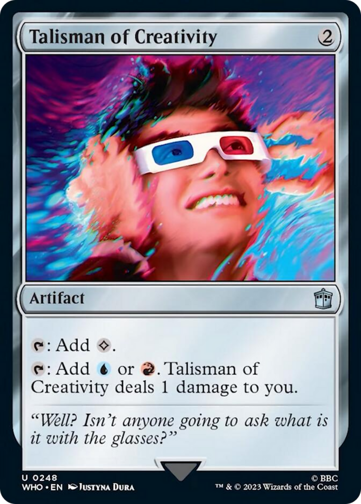 Talisman of Creativity [Doctor Who] | Galactic Gamez