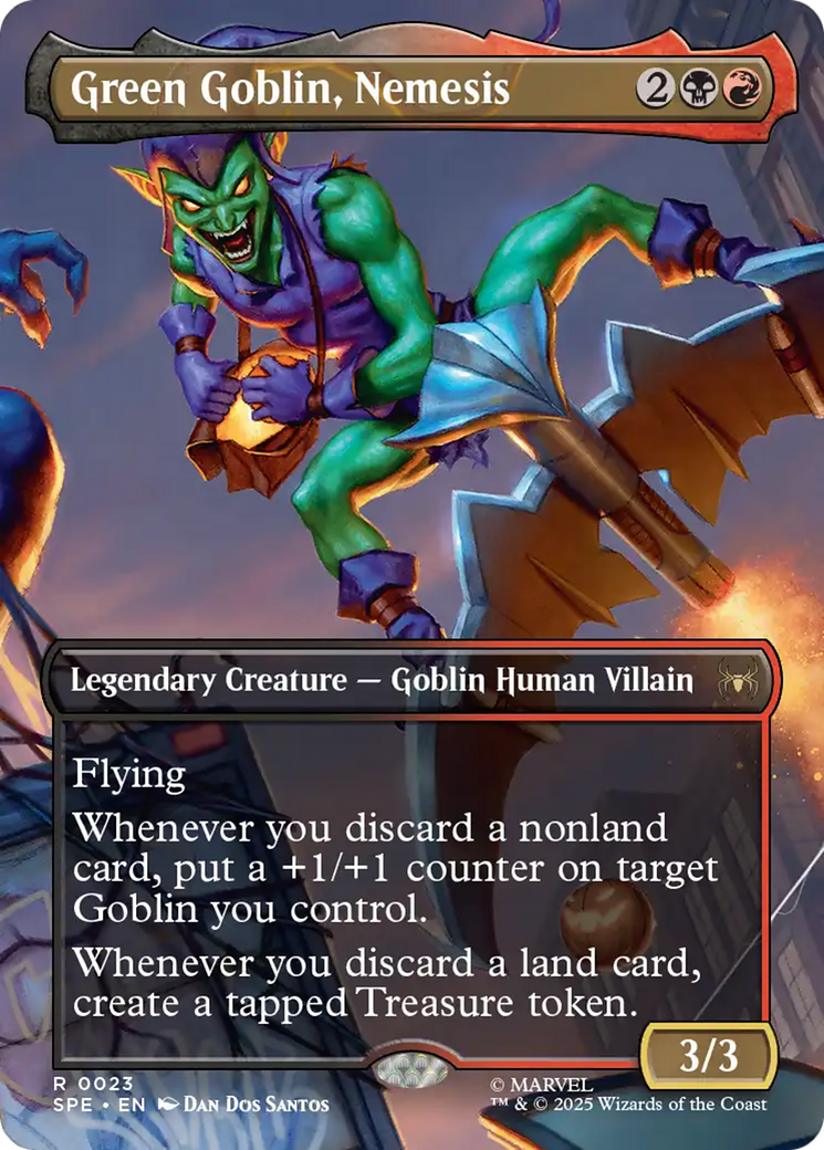 Green Goblin, Nemesis (Borderless) [Marvel's Spider-Man: Eternal-Legal] | Galactic Gamez