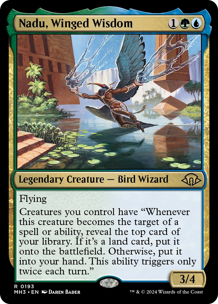 Nadu, Winged Wisdom [Modern Horizons 3] | Galactic Gamez