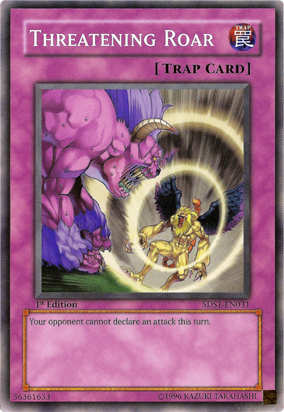 Threatening Roar [5DS1-EN031] Common | Galactic Gamez