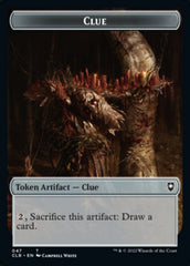 Shapeshifter (022) // Clue Double-Sided Token [Commander Legends: Battle for Baldur's Gate Tokens] | Galactic Gamez