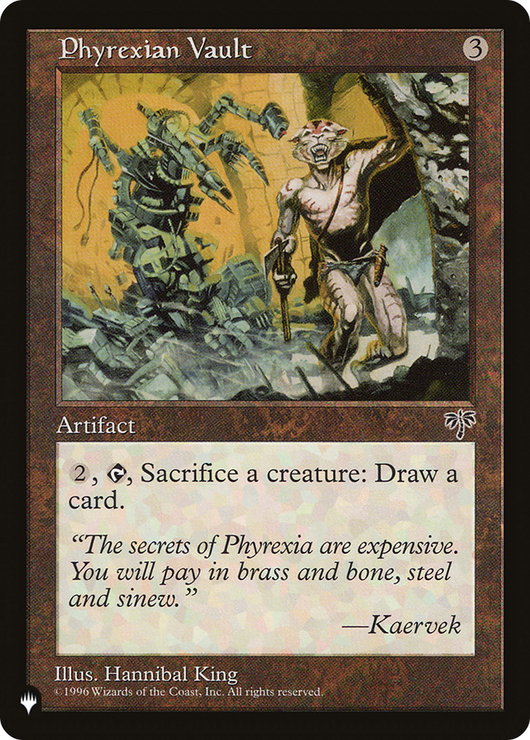 Phyrexian Vault [The List] | Galactic Gamez