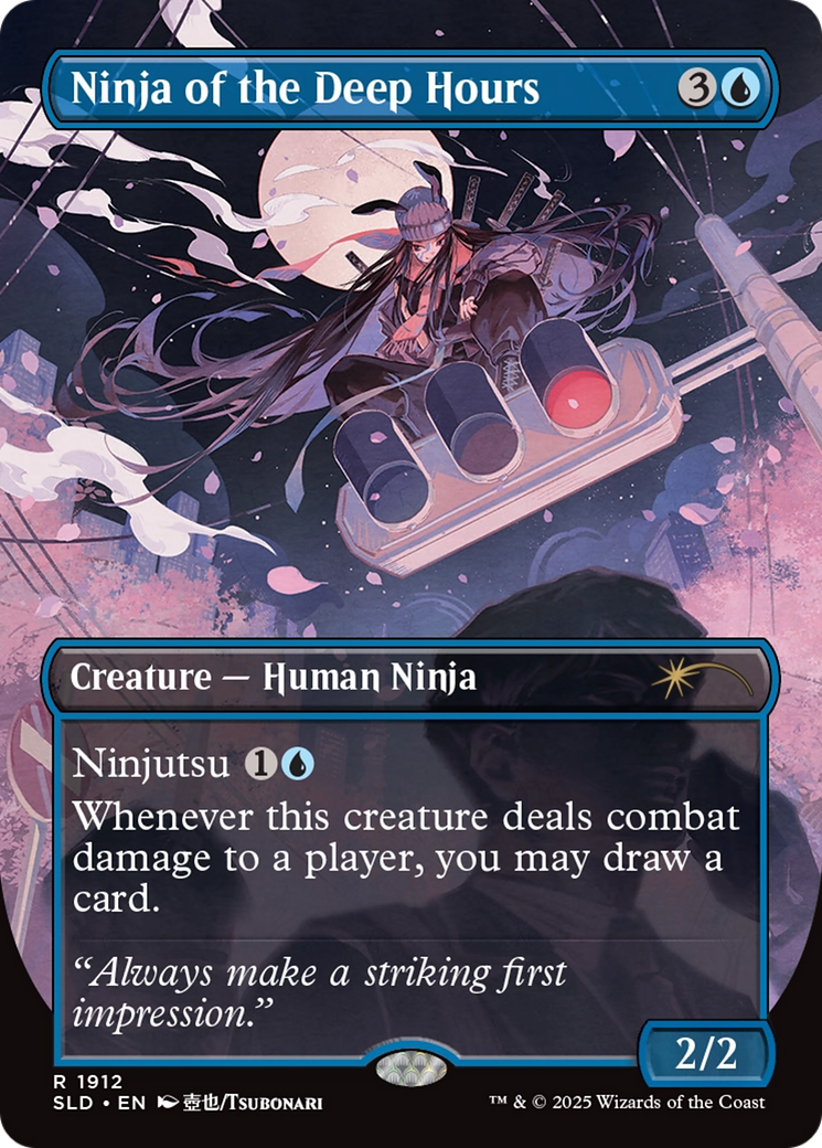 Ninja of the Deep Hours (Rainbow Foil) [Secret Lair Drop Series] | Galactic Gamez