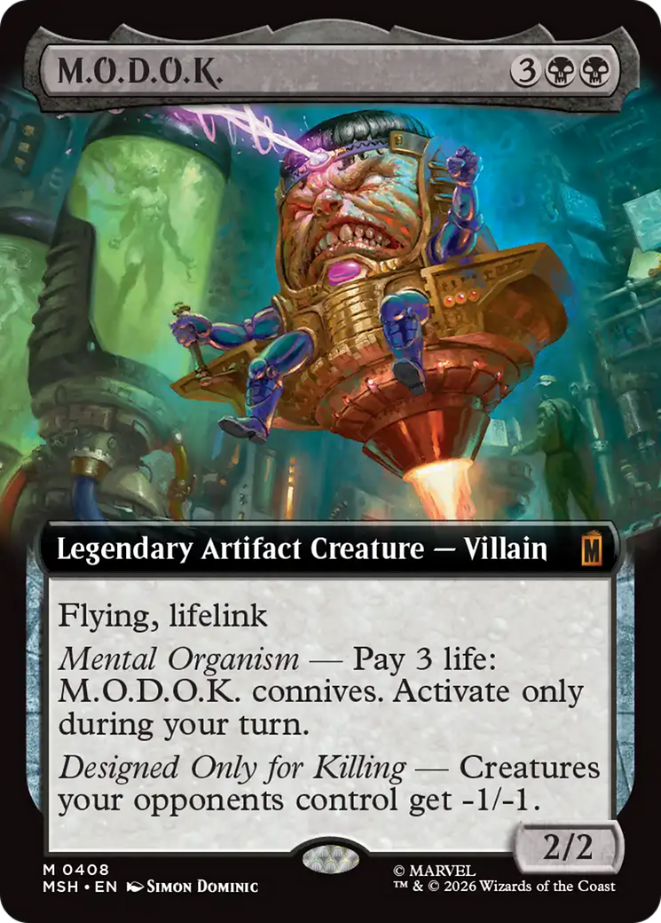 M.O.D.O.K. (Extended Art) [Marvel Super Heroes] | Galactic Gamez