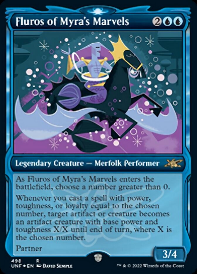 Fluros of Myra's Marvels (Showcase) (Galaxy Foil) [Unfinity] | Galactic Gamez