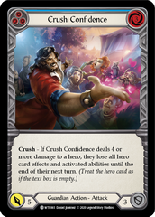 Crush Confidence (Blue) [U-WTR065] (Welcome to Rathe Unlimited)  Unlimited Rainbow Foil | Galactic Gamez