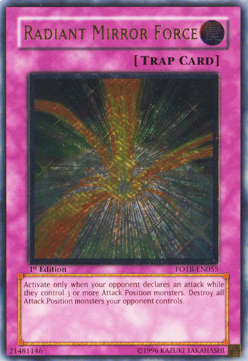 Radiant Mirror Force [FOTB-EN055] Ultimate Rare | Galactic Gamez
