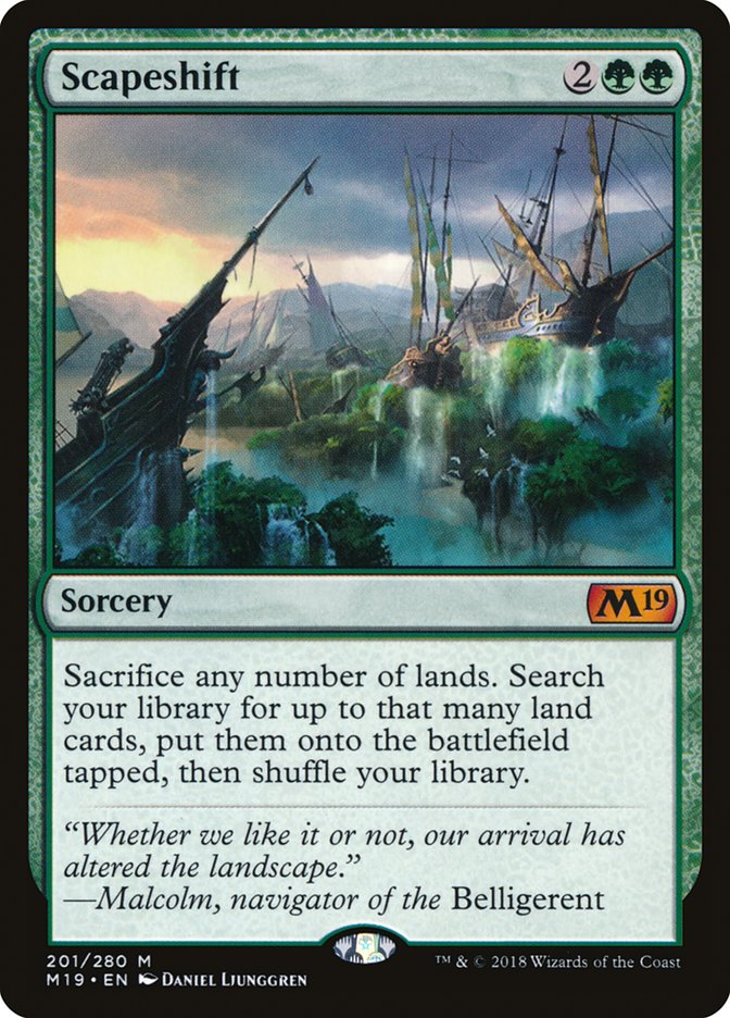 Scapeshift [Core Set 2019] | Galactic Gamez