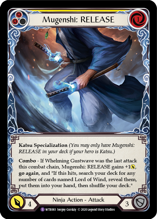 Mugenshi: RELEASE [U-WTR083] (Welcome to Rathe Unlimited)  Unlimited Rainbow Foil | Galactic Gamez