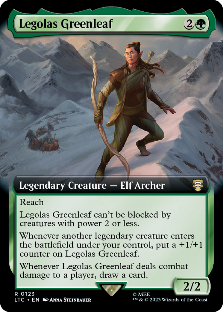 Legolas Greenleaf (Extended Art) [The Lord of the Rings: Tales of Middle-Earth Commander] | Galactic Gamez