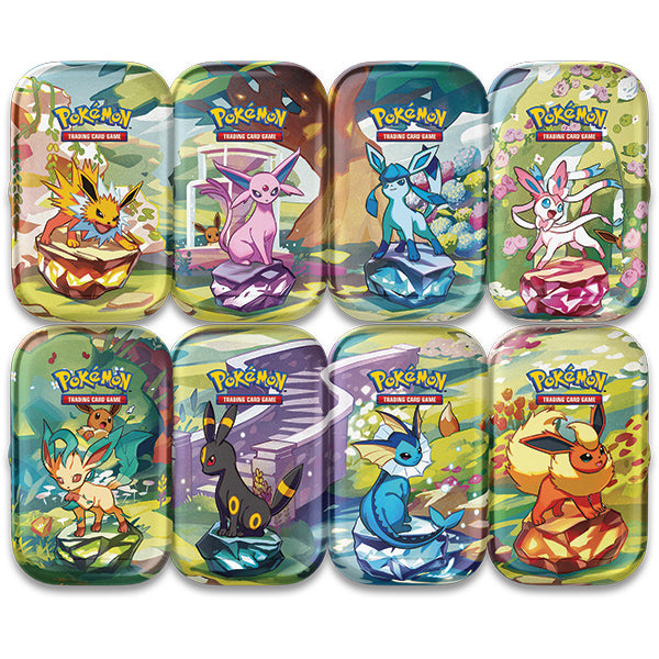 Prismatic Evolutions Mini Tin - SV: Prismatic Evolutions | Galactic Gamez