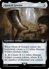 Horn of Gondor (Extended Art) (Surge Foil) [The Lord of the Rings: Tales of Middle-Earth] | Galactic Gamez