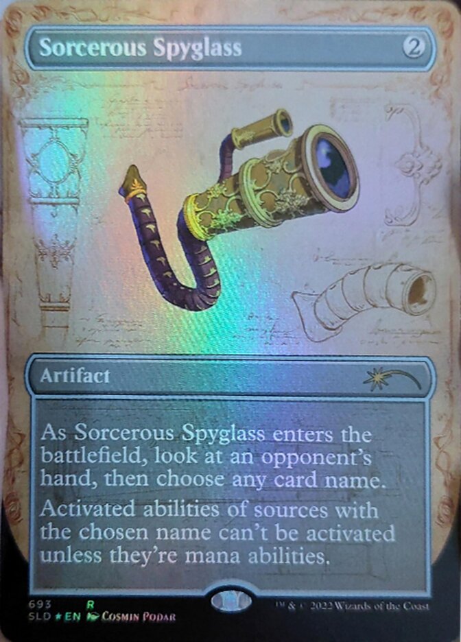 Sorcerous Spyglass (Blueprint) [Secret Lair Drop Promos] | Galactic Gamez