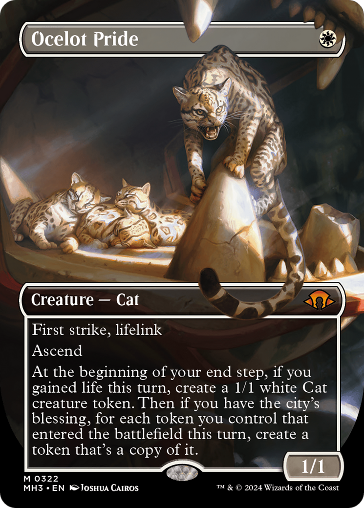 Ocelot Pride (Borderless) [Modern Horizons 3] | Galactic Gamez