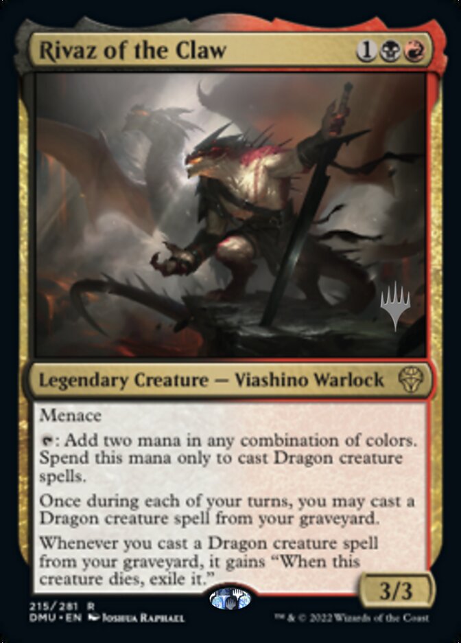 Rivaz of the Claw (Promo Pack) [Dominaria United Promos] | Galactic Gamez
