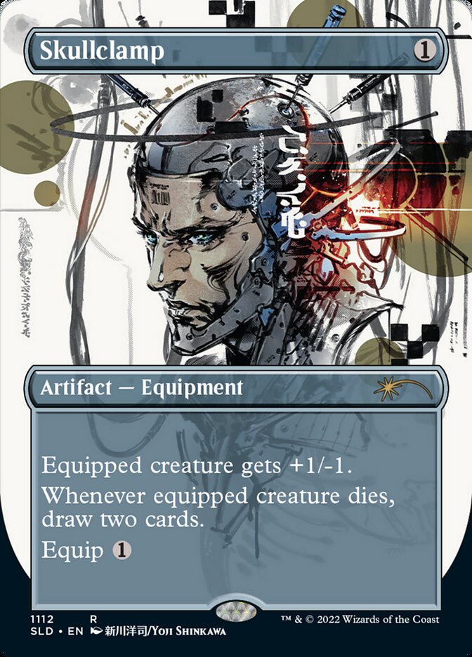 Skullclamp (Borderless) [Secret Lair Drop Series] | Galactic Gamez