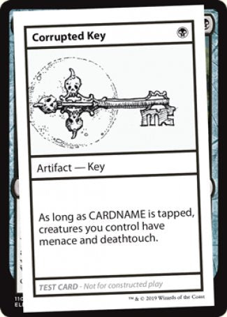 Corrupted Key (2021 Edition) [Mystery Booster Playtest Cards] | Galactic Gamez