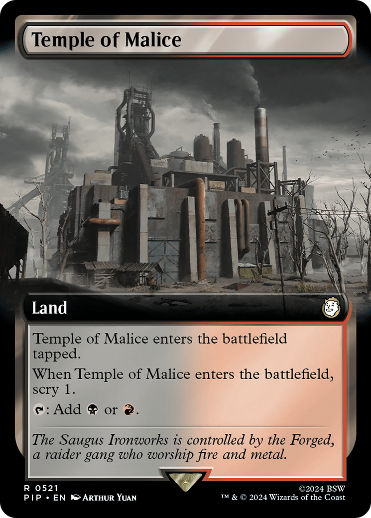 Temple of Malice (Extended Art) [Fallout] | Galactic Gamez