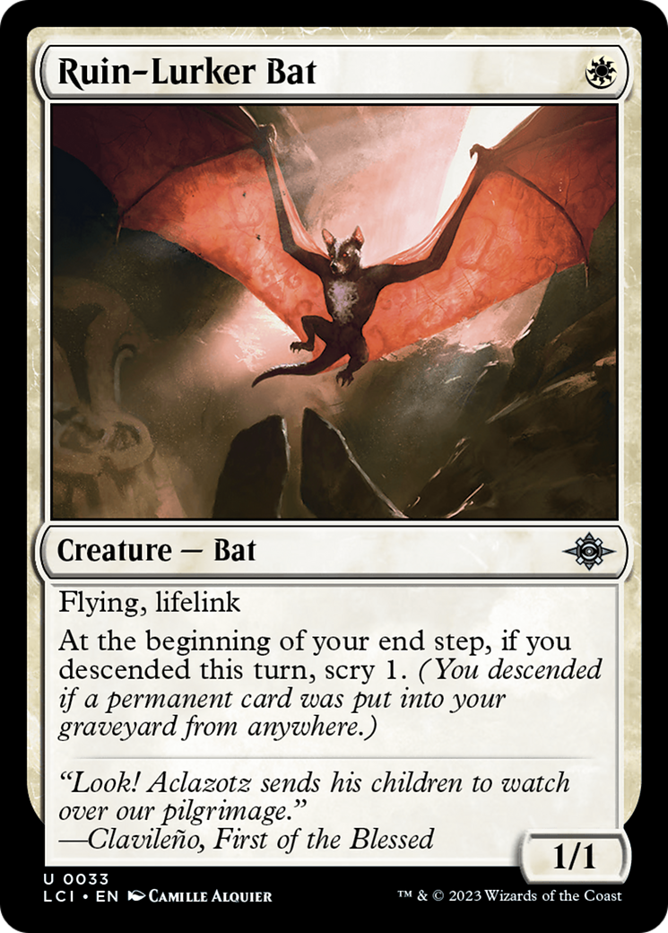 Ruin-Lurker Bat [The Lost Caverns of Ixalan] | Galactic Gamez