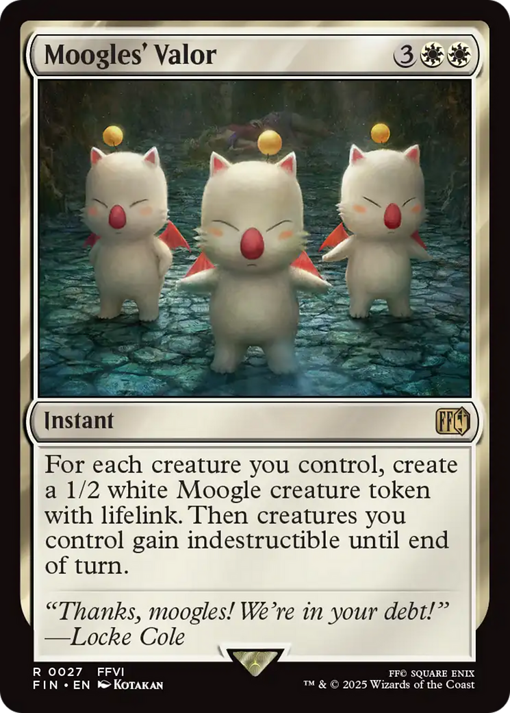 Moogles' Valor [FINAL FANTASY] | Galactic Gamez