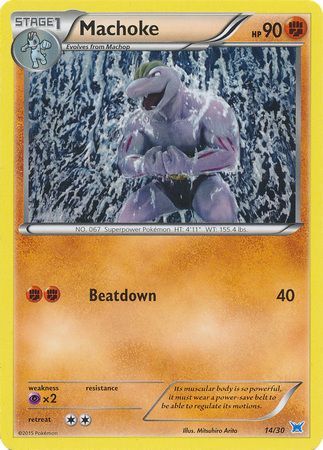 Machoke (14/30) [XY: Trainer Kit 2 - Latios] | Galactic Gamez