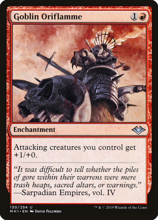 Goblin Oriflamme [Modern Horizons] | Galactic Gamez