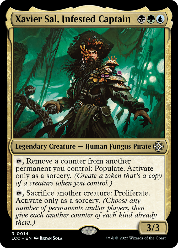 Xavier Sal, Infested Captain [The Lost Caverns of Ixalan Commander] | Galactic Gamez