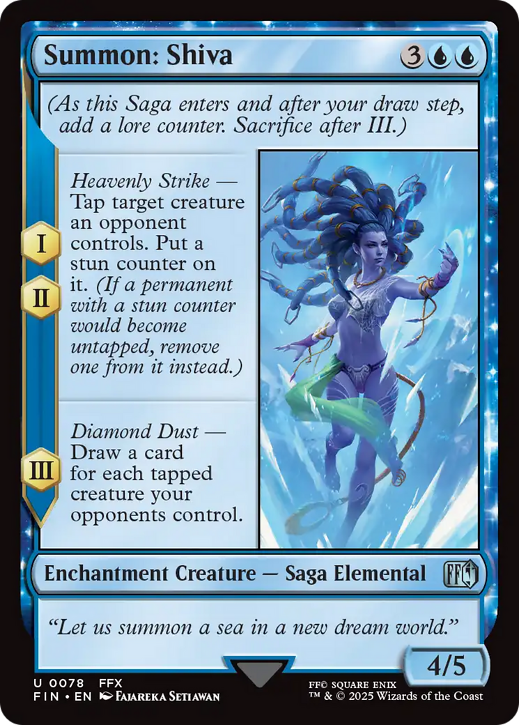 Summon: Shiva [FINAL FANTASY] | Galactic Gamez