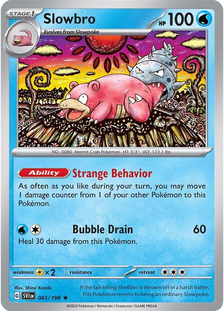 Slowbro (043/198) [Scarlet & Violet: Base Set] | Galactic Gamez