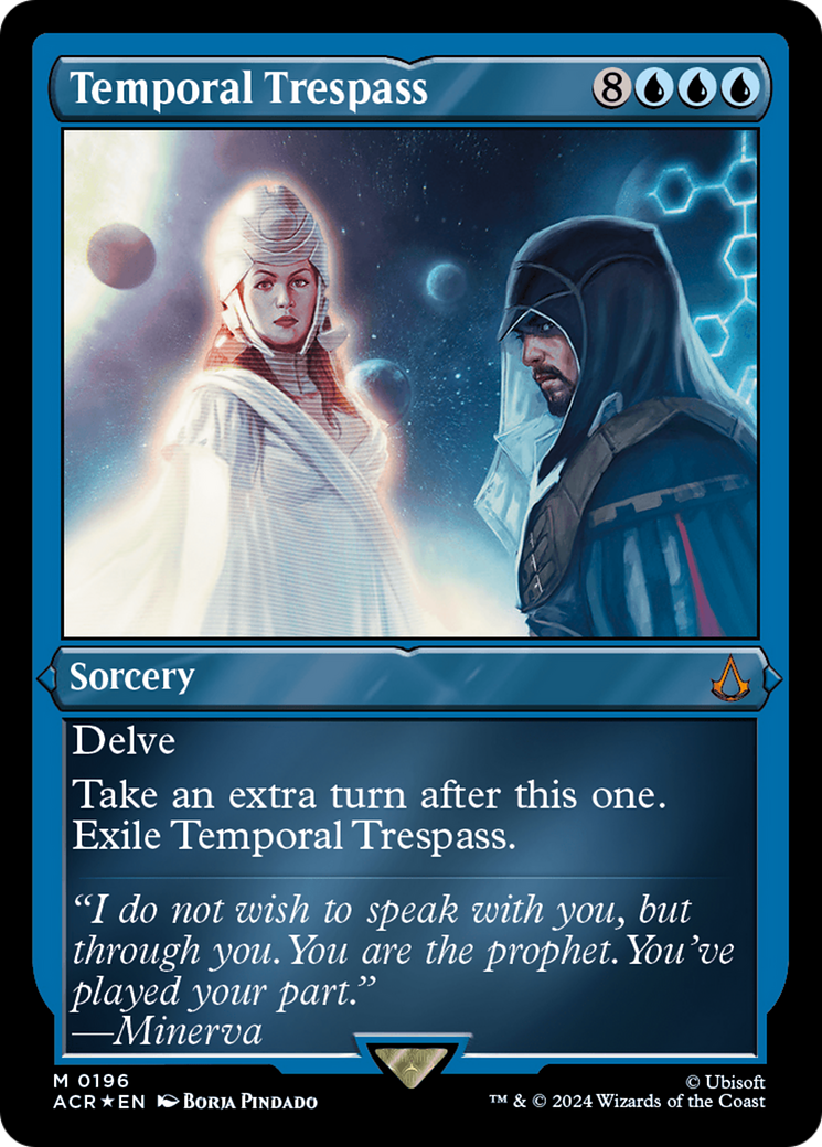 Temporal Trespass (Foil Etched) [Assassin's Creed] | Galactic Gamez