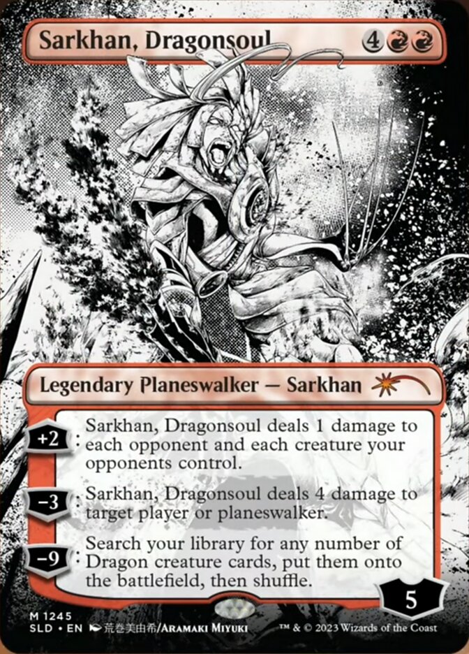 Sarkhan, Dragonsoul (Borderless) [Secret Lair Drop Series] | Galactic Gamez