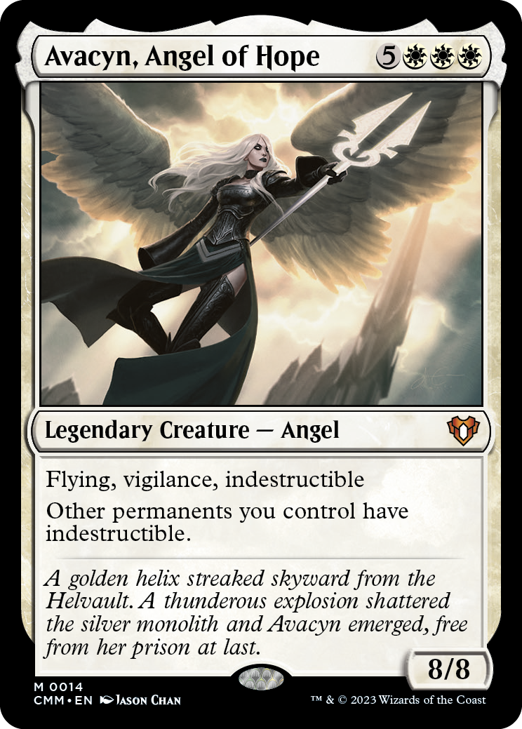 Avacyn, Angel of Hope [Commander Masters] | Galactic Gamez