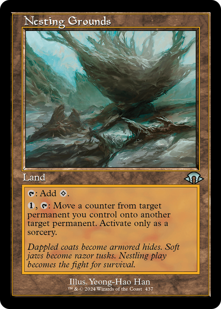 Nesting Grounds (Retro Frame) [Modern Horizons 3] | Galactic Gamez