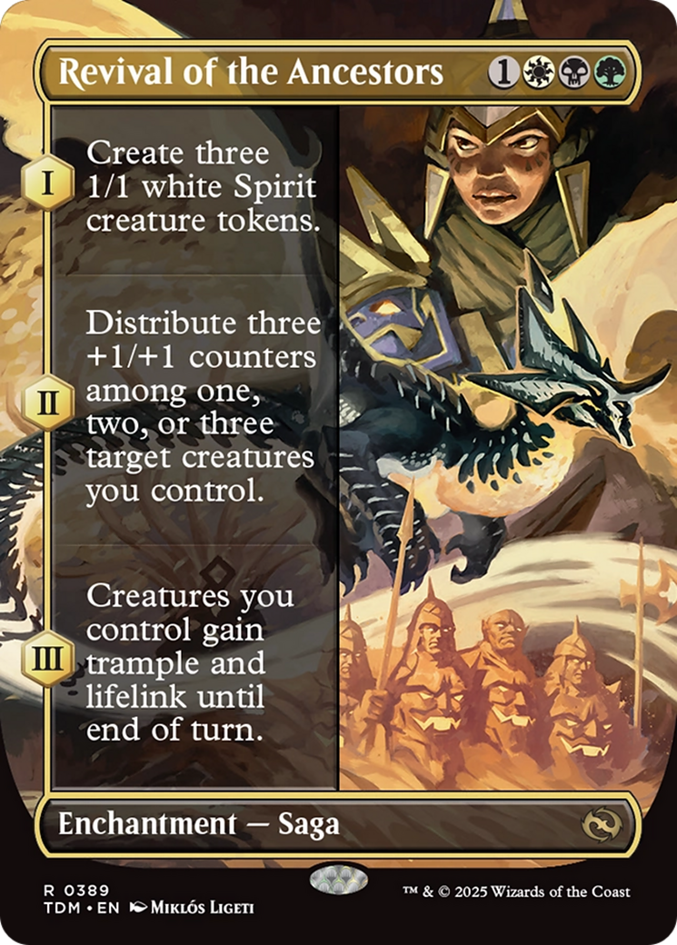 Revival of the Ancestors (Borderless) [Tarkir: Dragonstorm] | Galactic Gamez