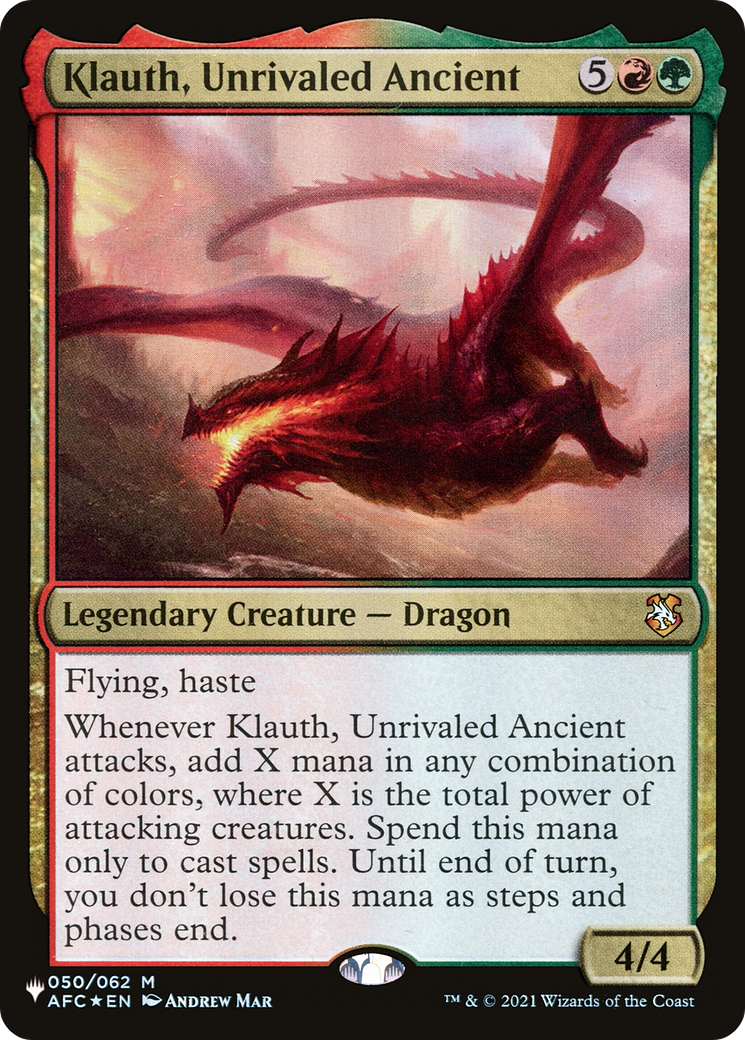Klauth, Unrivaled Ancient [The List] | Galactic Gamez