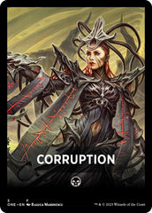 Corruption Theme Card [Phyrexia: All Will Be One Tokens] | Galactic Gamez