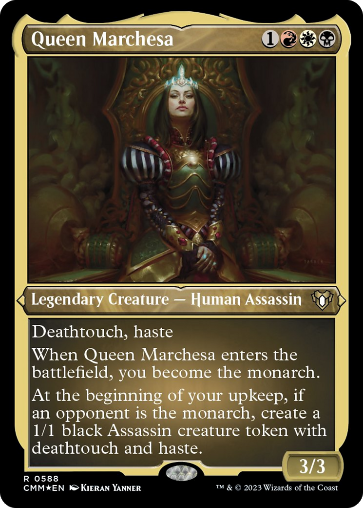 Queen Marchesa (Foil Etched) [Commander Masters] | Galactic Gamez