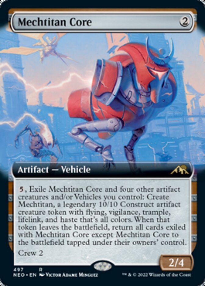 Mechtitan Core (Extended Art) [Kamigawa: Neon Dynasty] | Galactic Gamez