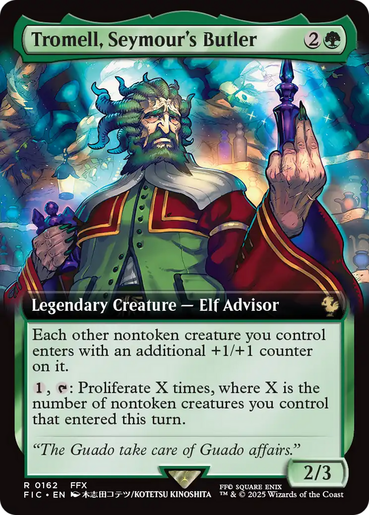 Tromell, Seymour's Butler (Extended Art) [FINAL FANTASY Commander] | Galactic Gamez
