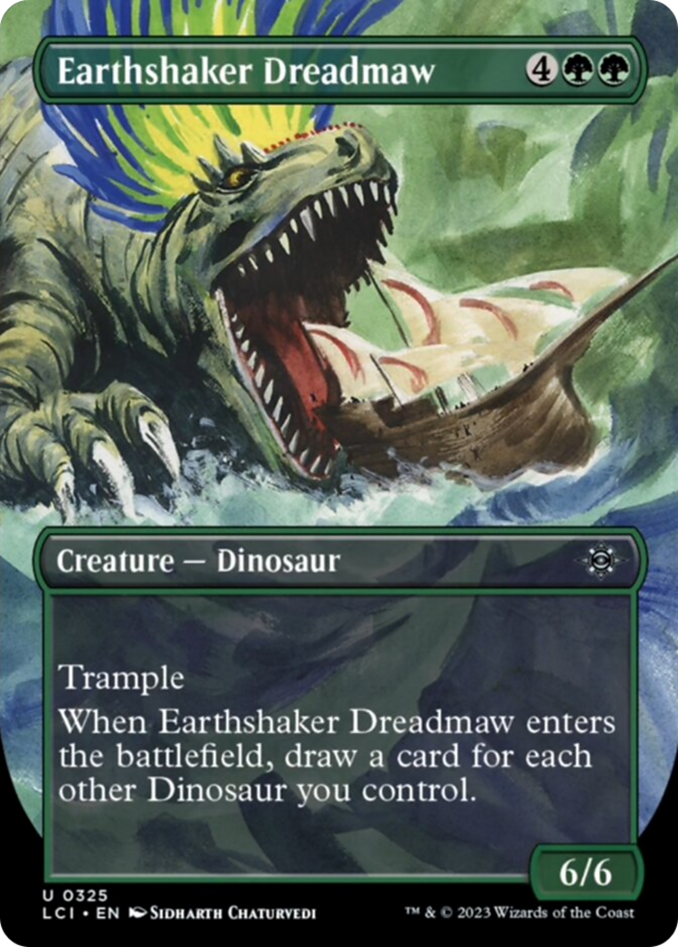 Earthshaker Dreadmaw (Borderless) [The Lost Caverns of Ixalan] | Galactic Gamez