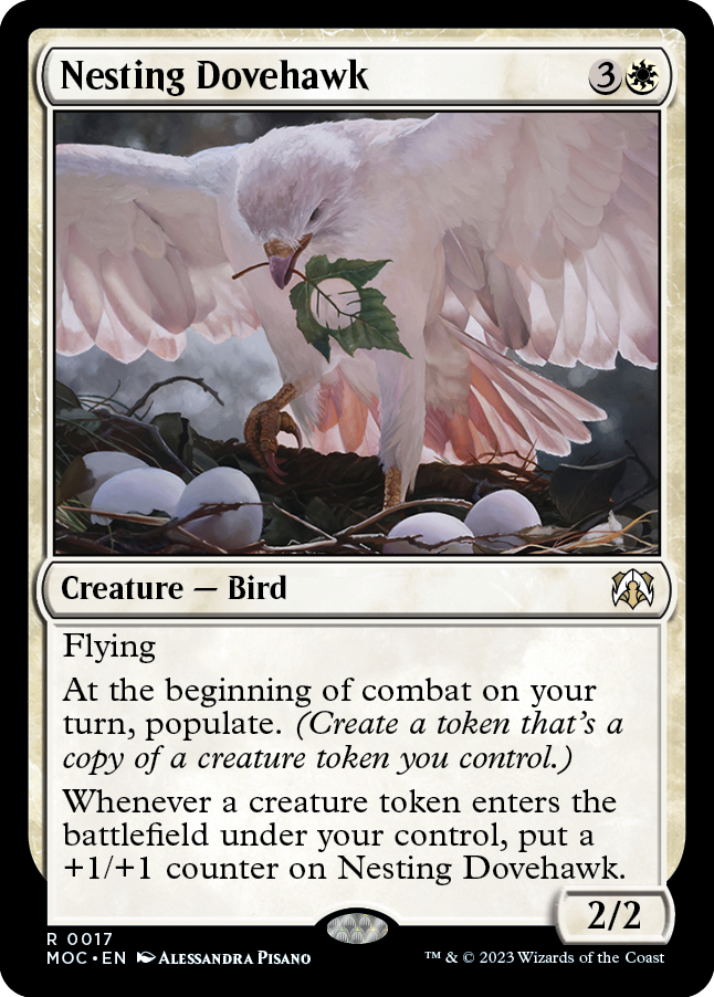 Nesting Dovehawk [March of the Machine Commander] | Galactic Gamez